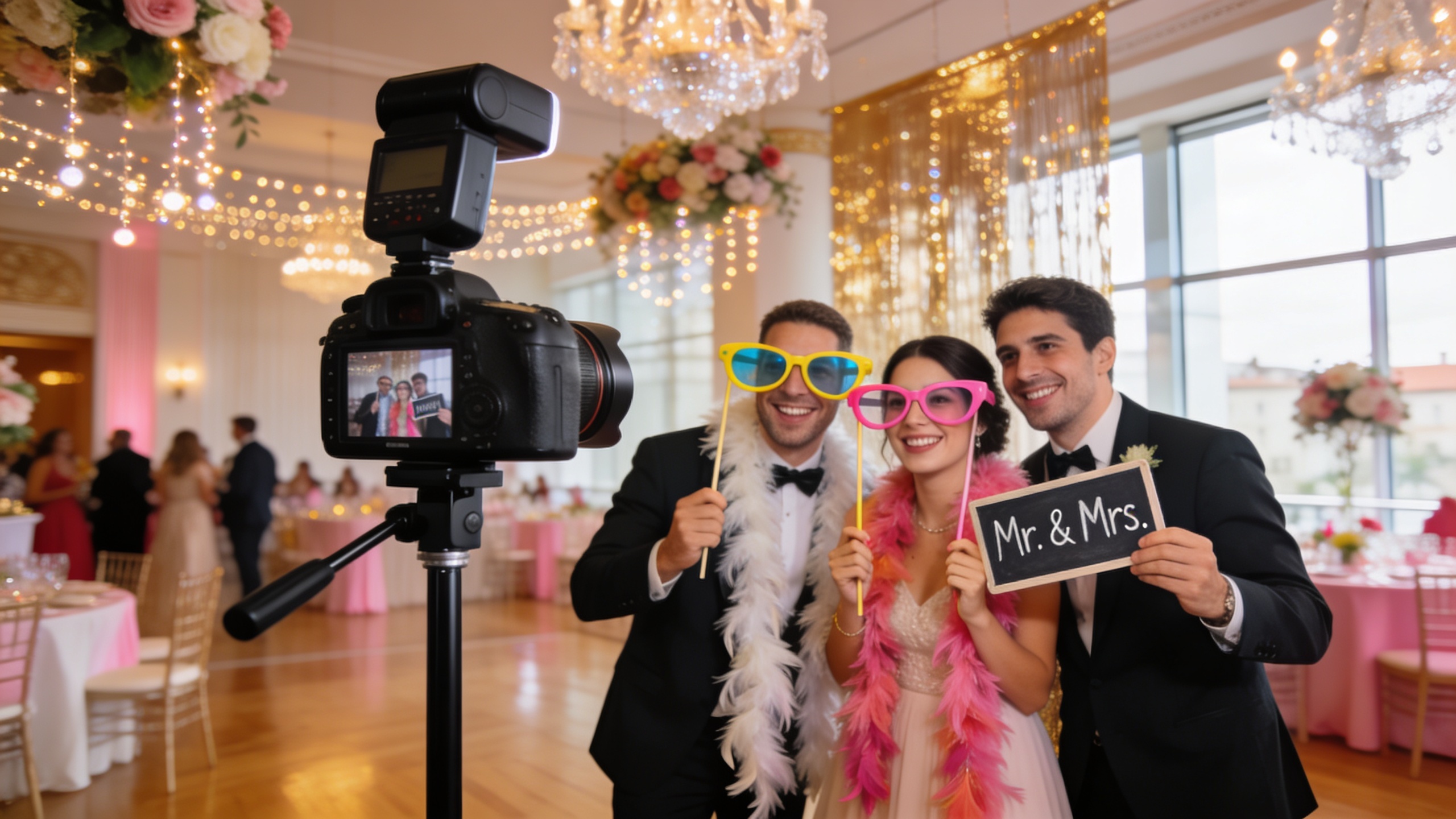 El alquiler de fotomatón en Madrid sigue creciendo en bodas y eventos