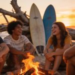 Una semana con el móvil en segundo plano: el surf camp que ayuda a los menores a recuperar el descanso, la convivencia y la atención fuera de las pantallas